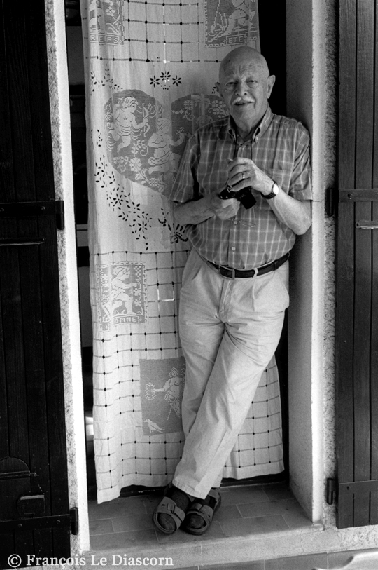 Willy Ronis chez François Le Diascorn © François Le Diascorn